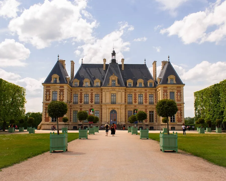 Le château et son parc arboré