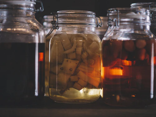 Bocal de pruneaux à l'armagnac