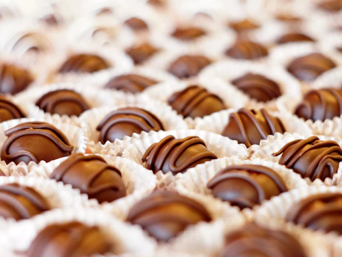 Pruneaux enrobés de chocolat noir